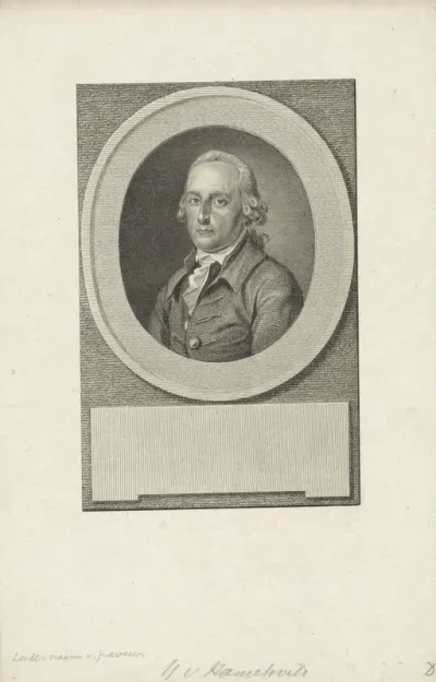 Portret van IJsbrand van Hamelsveld