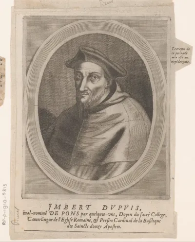 Portret van Imbert du Puy
