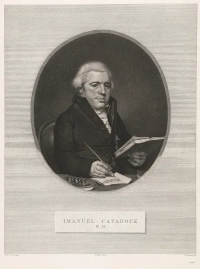 Portret van Immanuel Capadose