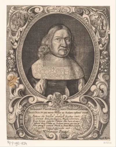 Portret van Immanuel Placotomus
