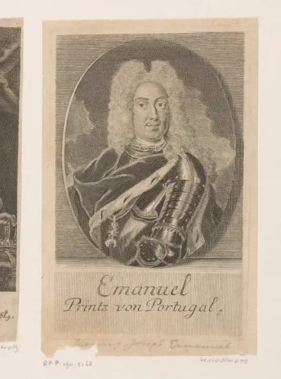 Portret van Infante Manuel, graaf van Ourém