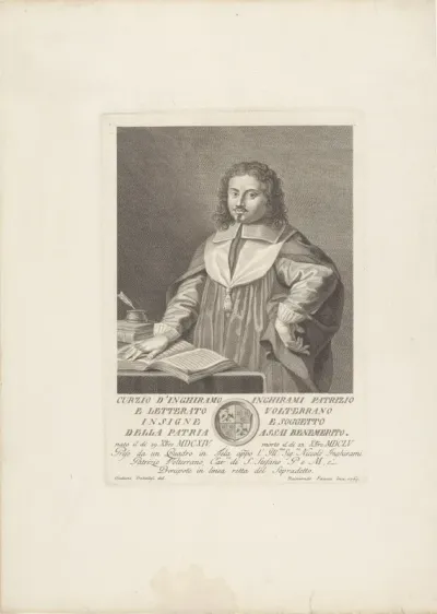 Portret van Inghiramo Inghirami