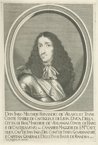 Portret van Íñigo Melchior Fernández de Velasco y Tovar