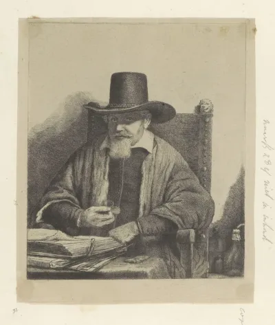 Portret van inspecteur Arnold Tholinx
