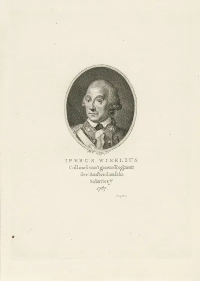 Portret van Iperus Wiselius