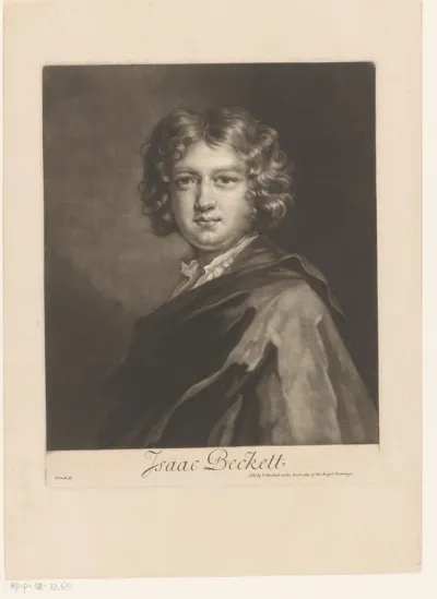 Portret van Isaac Beckett