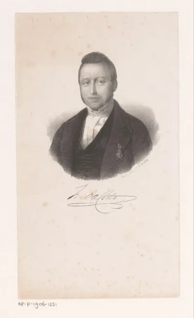 Portret van Isaäc da Costa