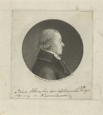 Portret van Isaac da Costa Athias