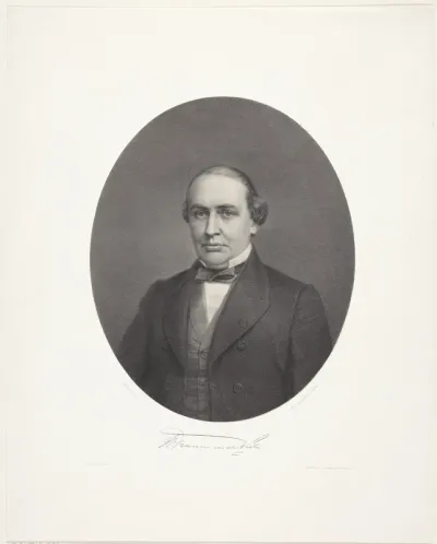 Portret van Isaäc Dignus Fransen van de Putte