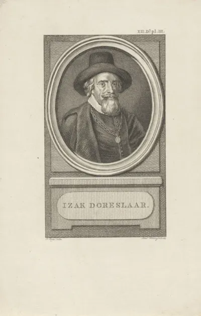 Portret van Isaäc Doreslaer