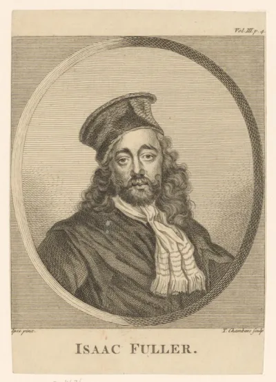Portret van Isaac Fuller