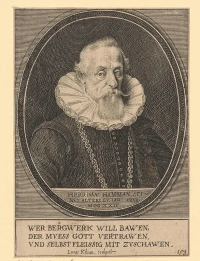 Portret van Isaac Hamman