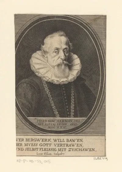 Portret van Isaac Hamman