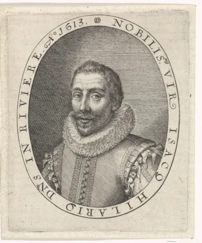Portret van Isaac Hilaire de la Rivière