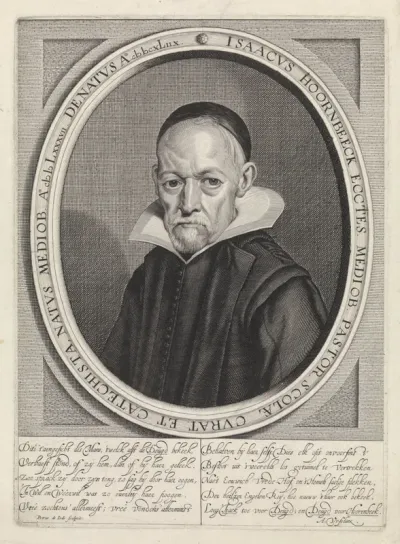 Portret van Isaac Hoornbeeck