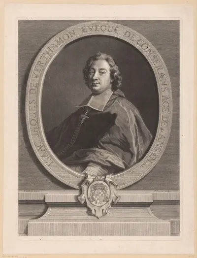 Portret van Isaac-Jacques de Verthamon de Chalucet op 41-jarige leeftijd