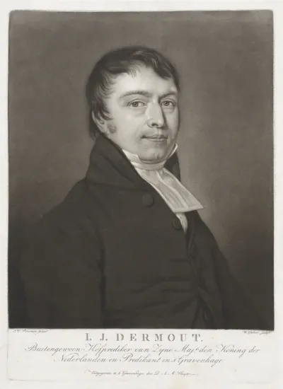 Portret van Isaac Johannes Dermout