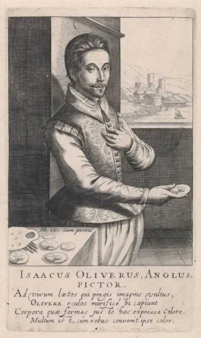 Portret van Isaac Oliver
