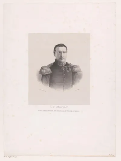 Portret van Isaac Paul Delprat
