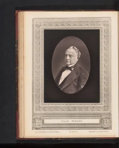 Portret van Isaac Péreire