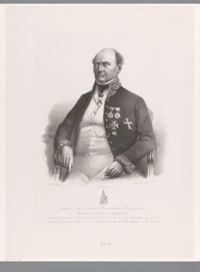 Portret van Isaäc Rammelman Elsevier