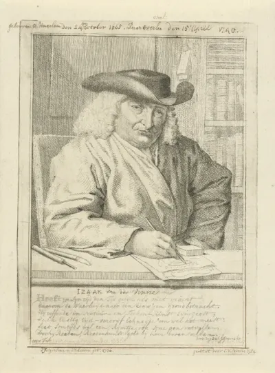 Portret van Isaac Vincentsz. van der Vinne