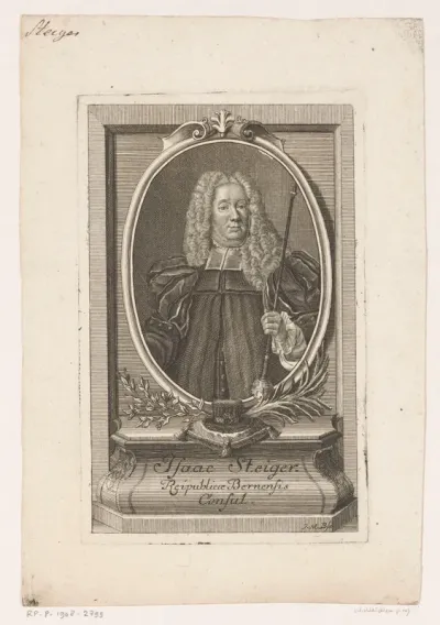 Portret van Isaak Steiger