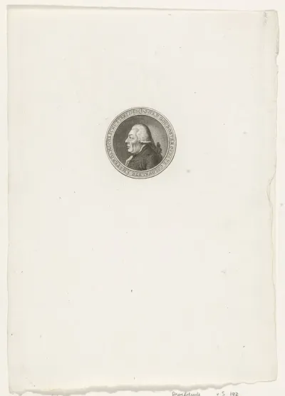 Portret van Isaak van Goudoever