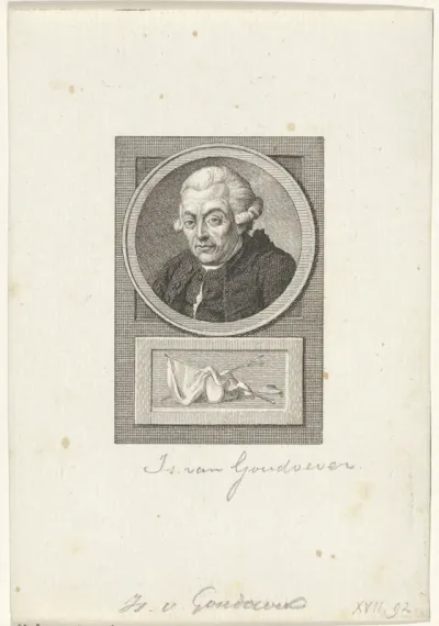 Portret van Isaak van Goudoever