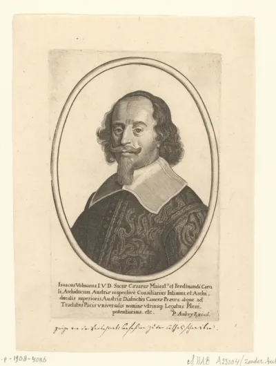 Portret van Isaak Volmar