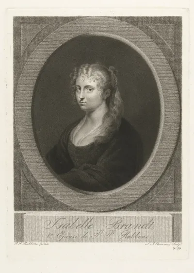 Portret van Isabella Brant