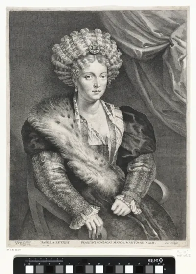 Portret van Isabella d'Este