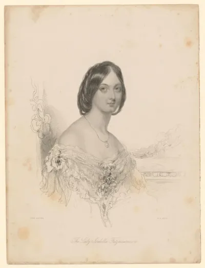 Portret van Isabella Keane