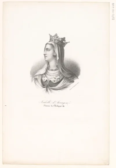 Portret van Isabella van Aragón