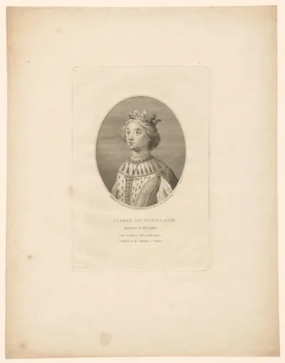 Portret van Isabella van Schotland