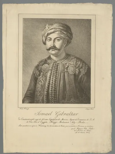 Portret van Ismail Gibraltar