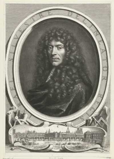 Portret van Israël Silvestre