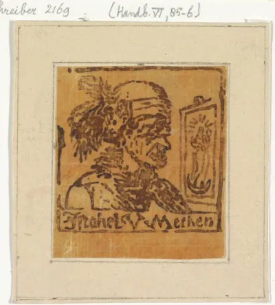 Portret van Israhel van Meckenem
