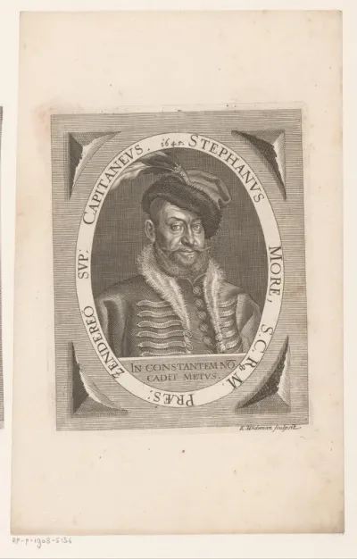 Portret van István More