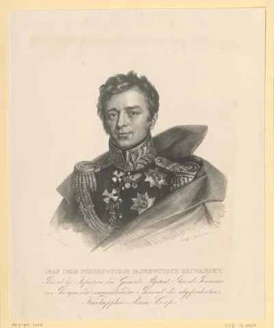 Portret van Ivan Paskevitsj