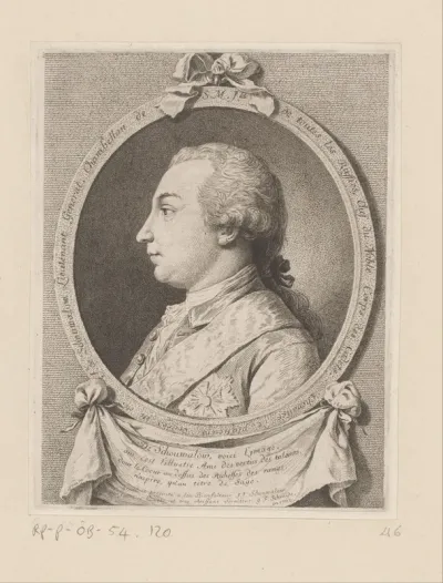 Portret van Ivan Shuvalov