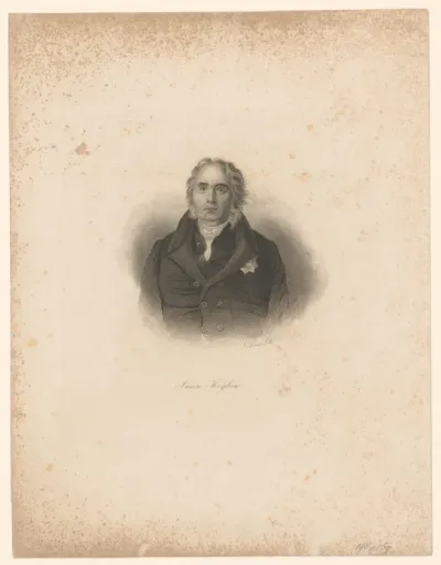 Portret van Iwan Andrejewitsch Krylow