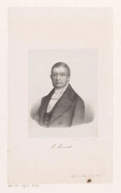 Portret van Izaak Sannes