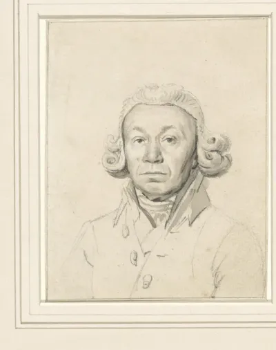 Portret van Izaak Schmidt