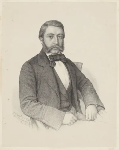 Portret van J. A. Moll