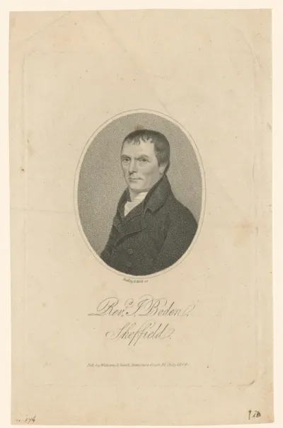 Portret van J. Boden