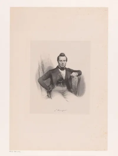 Portret van J. Brongers