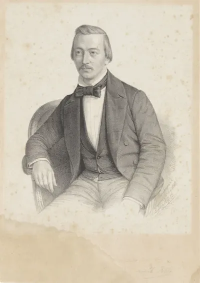 Portret van J.C. Beth