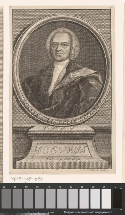 Portret van J.Chr. Edelman