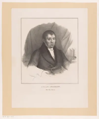 Portret van J.D.A.M. Lührmann